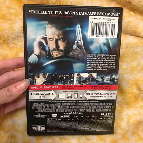 Safe Jason Statham DVD - Picture 5 of 7